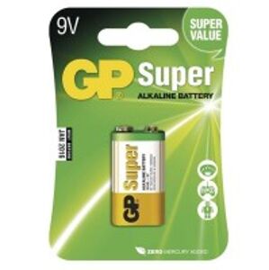 Alkalická baterie GP 9V, blistr 1ks