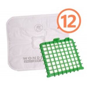 Sáčky Rowenta Wonderbag Universal 12 ks + orig. HEPA filtr