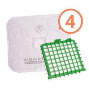 Sáčky Rowenta Wonderbag Universal 4 ks + orig. HEPA filtr