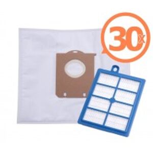 SBAG sáčky textilní 30 ks + HEPA filtr do vysavačů Electrolux a Philips